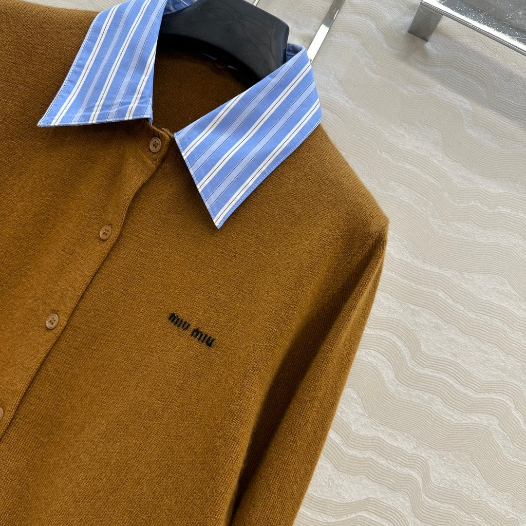 Miu 25fw all-match cardigan