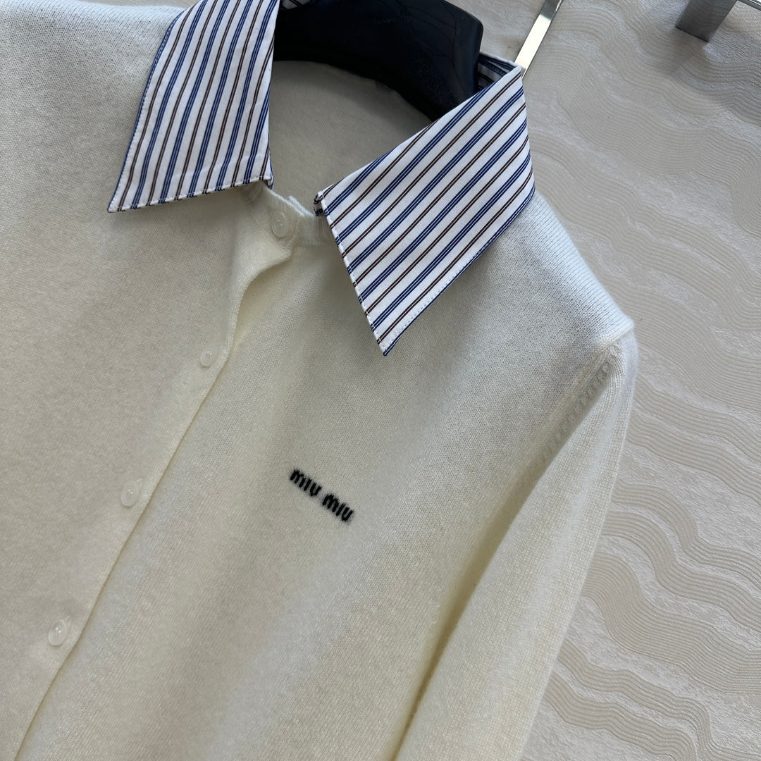 Miu 25fw all-match cardigan