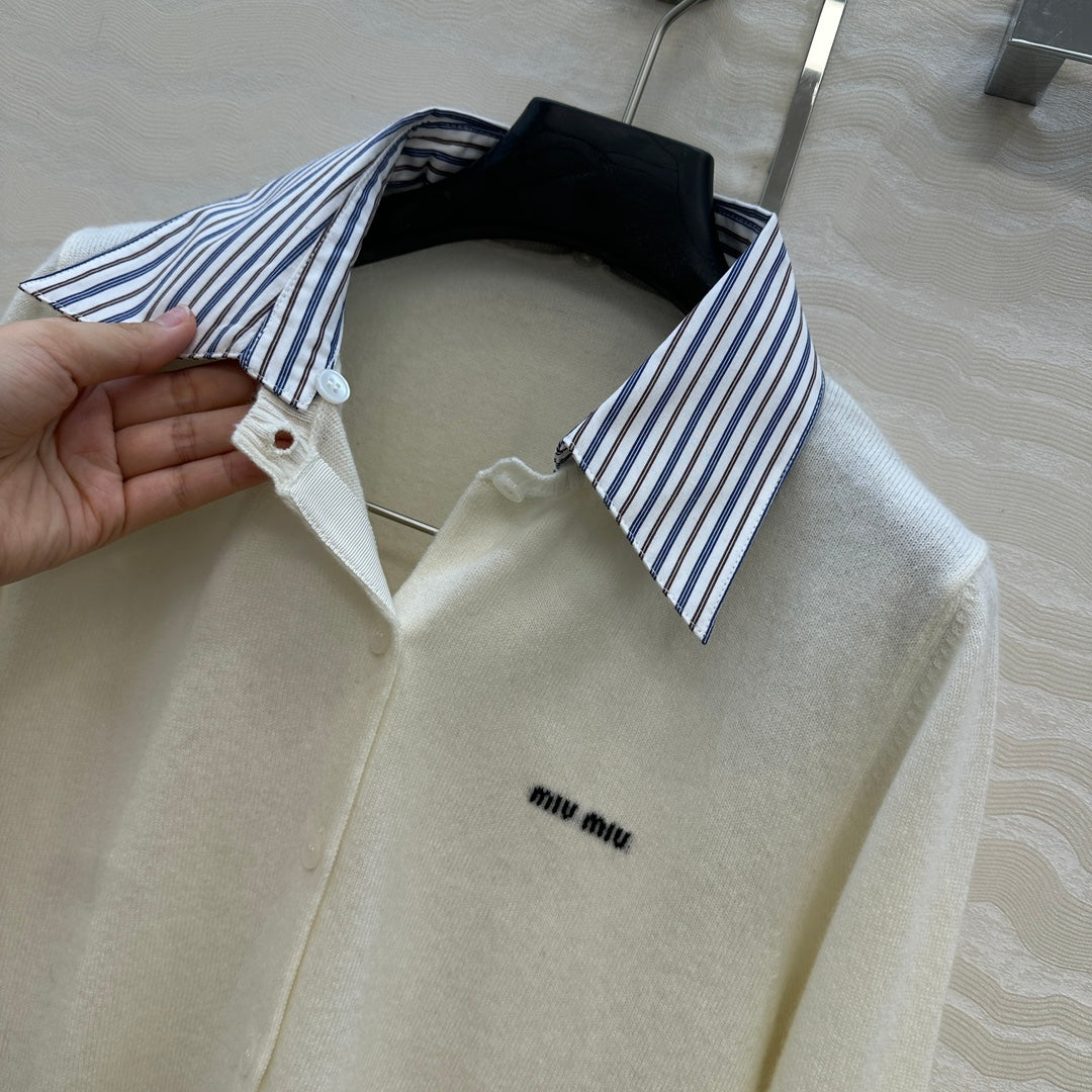 Miu 25fw all-match cardigan