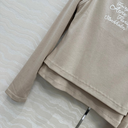 Acn 25fw printed shirt