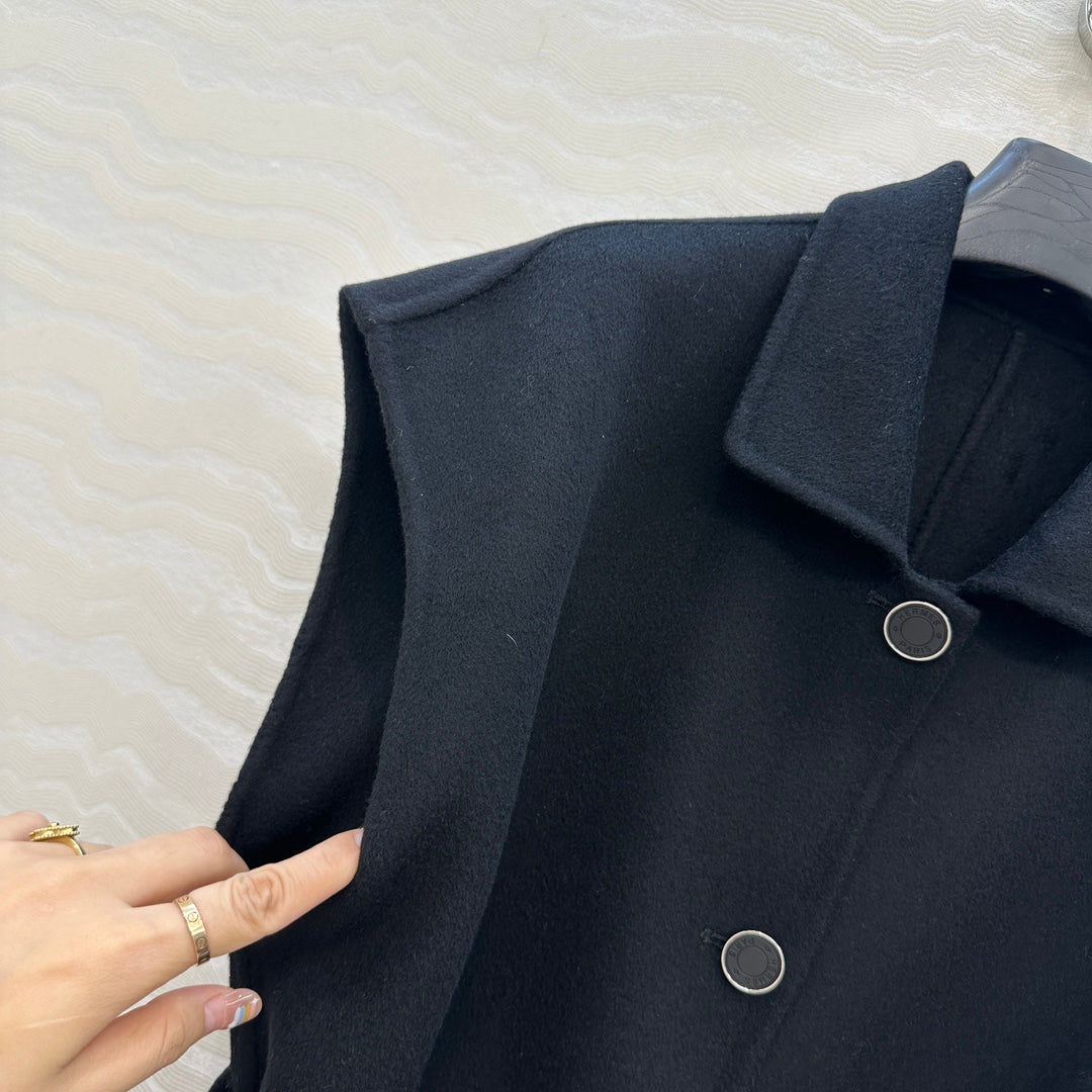 Herm 25fw cashmere vest