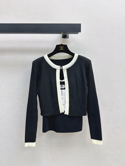 Chan 25fw knitted set