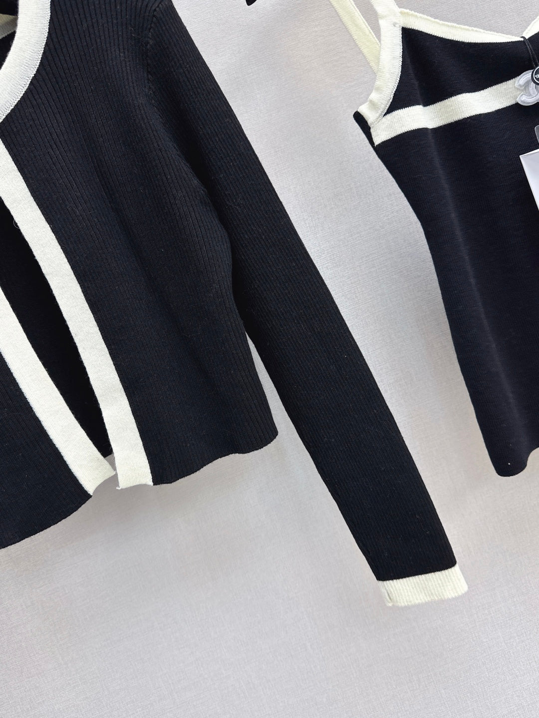 Chan 25fw knitted set