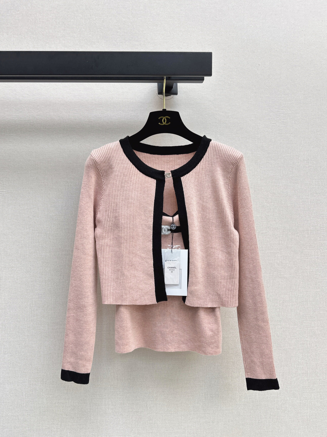 Chan 25fw knitted set