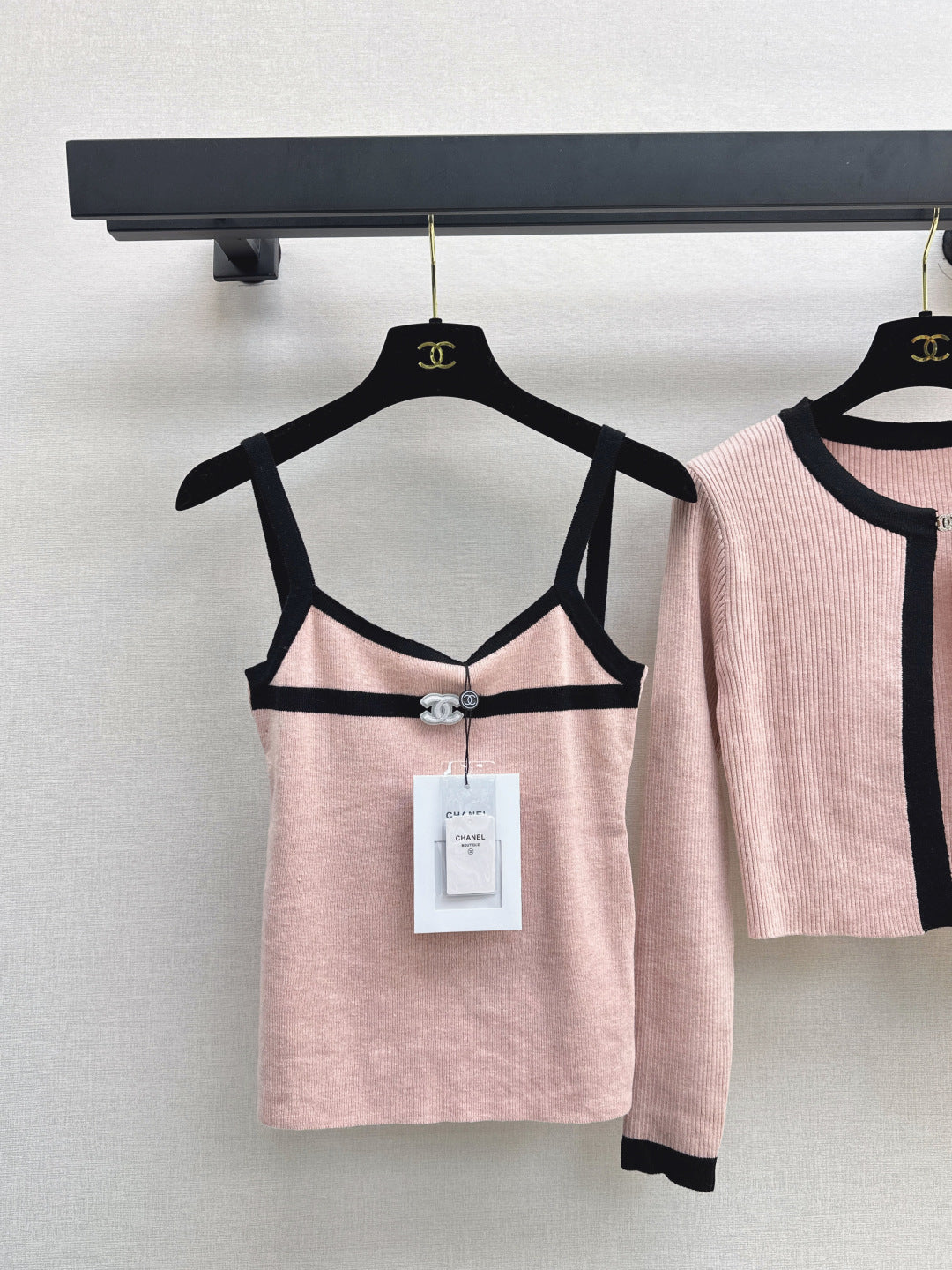 Chan 25fw knitted set