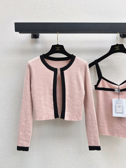 Chan 25fw knitted set