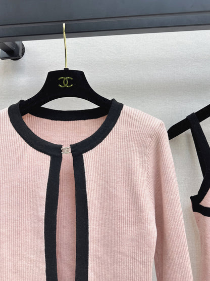 Chan 25fw knitted set