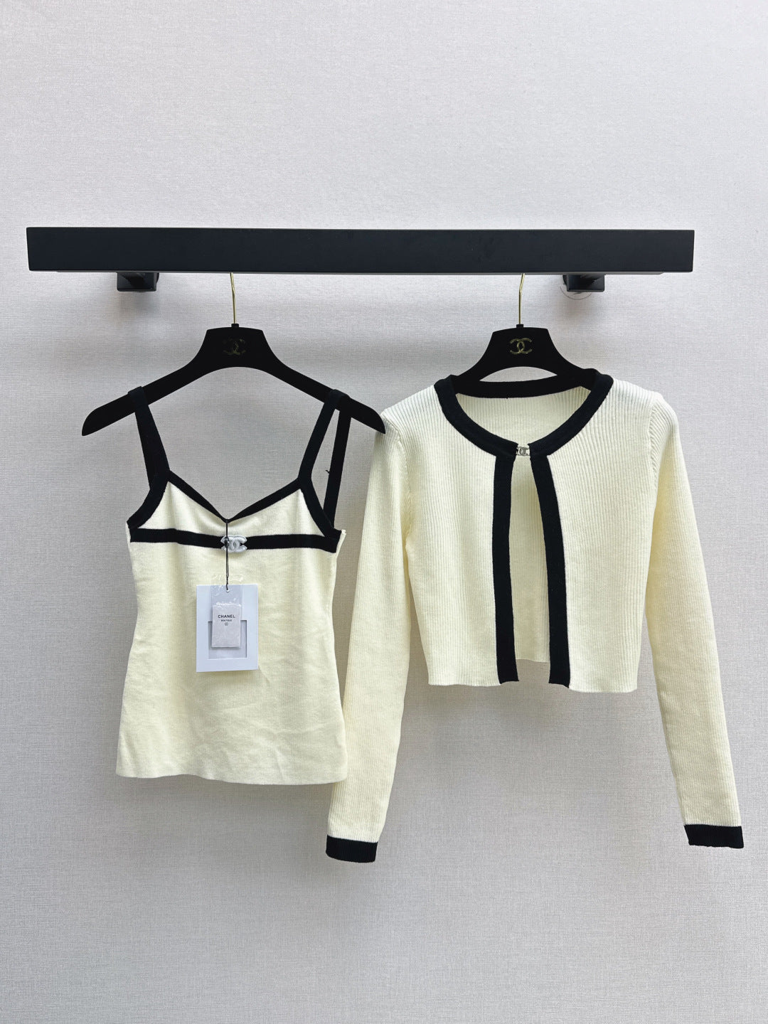 Chan 25fw knitted set