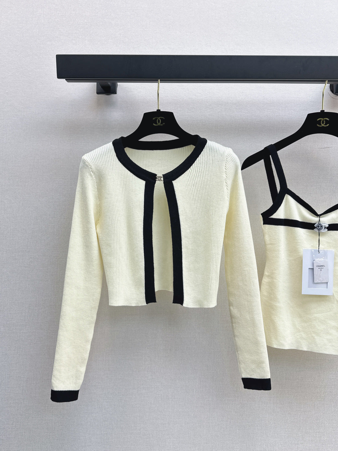 Chan 25fw knitted set