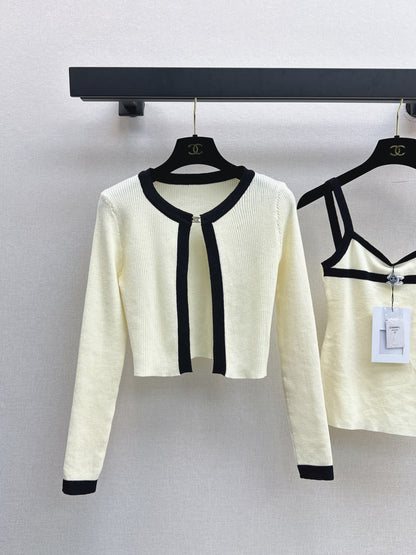 Chan 25fw knitted set