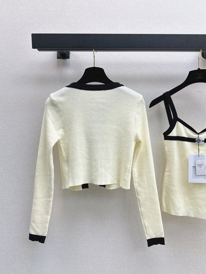 Chan 25fw knitted set