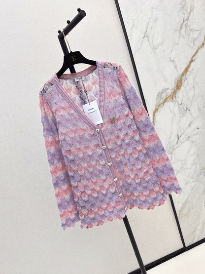 Chan 25fw knitted cardigan