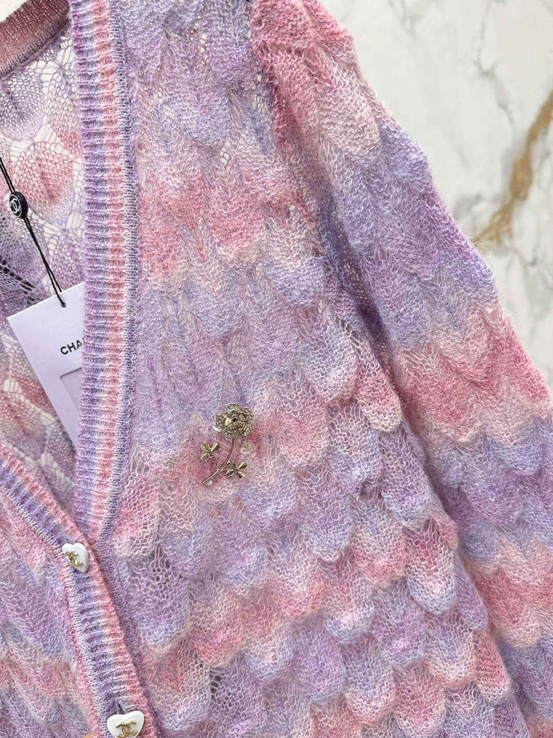 Chan 25fw knitted cardigan