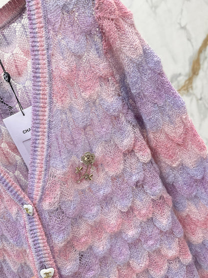 Chan 25fw knitted cardigan