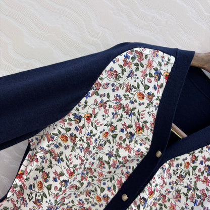 Loro 25fw printed cardigan