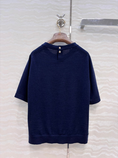 Loro 25fw printed sweater