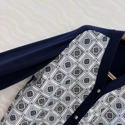 Loro 25fw printed cardigan