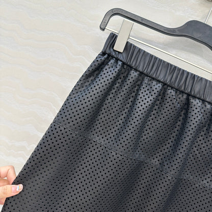 Row 25fw sheepskin skirts