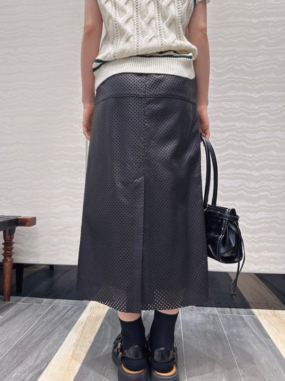 Row 25fw sheepskin skirts