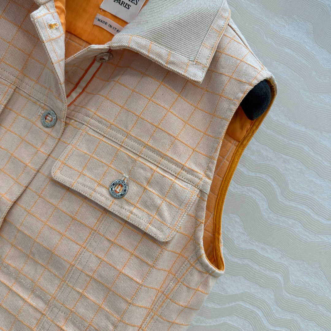 Herm 25fw denin vest