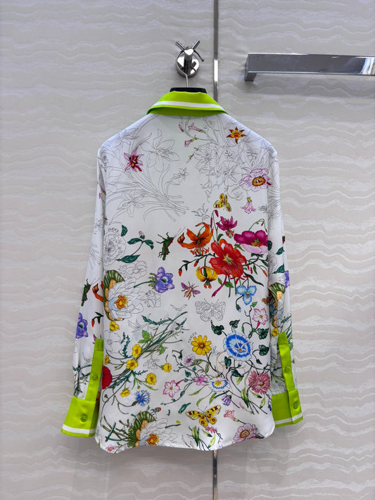 Guc 25fw silk shirt