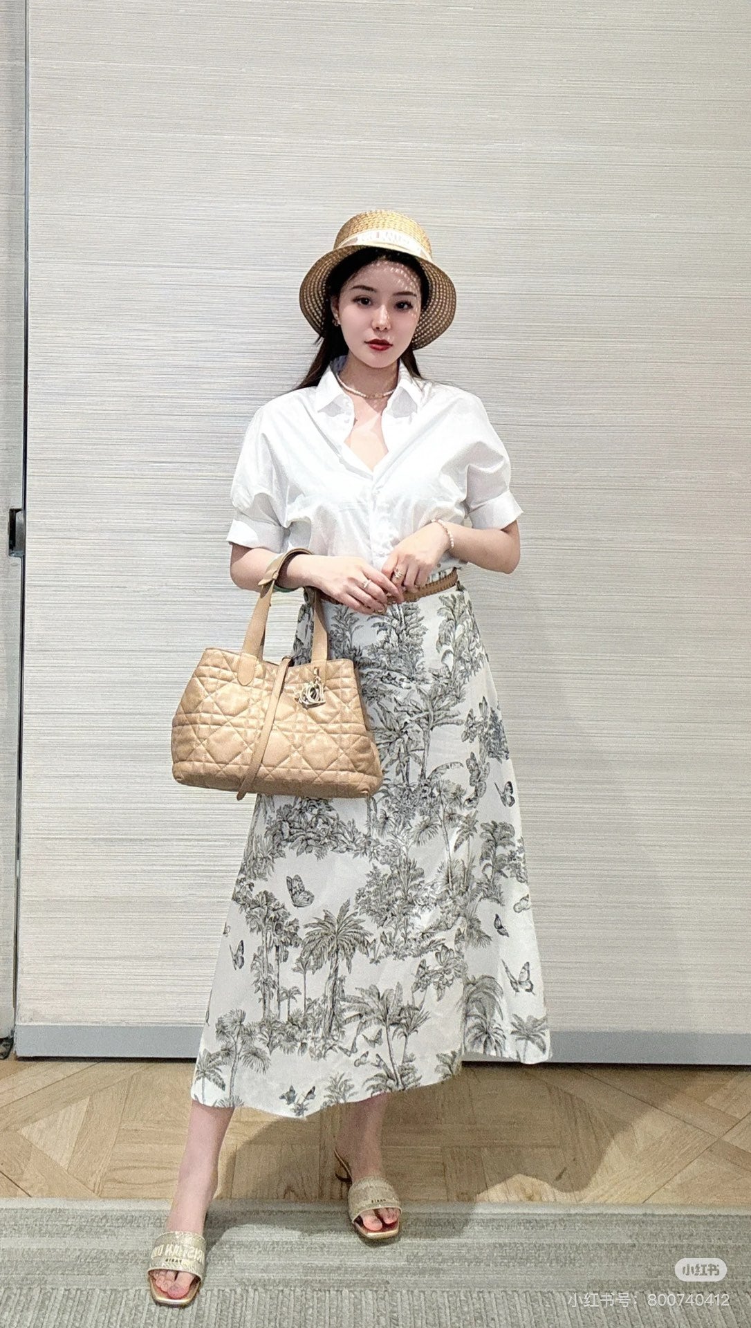 CD 25fw printed skirts