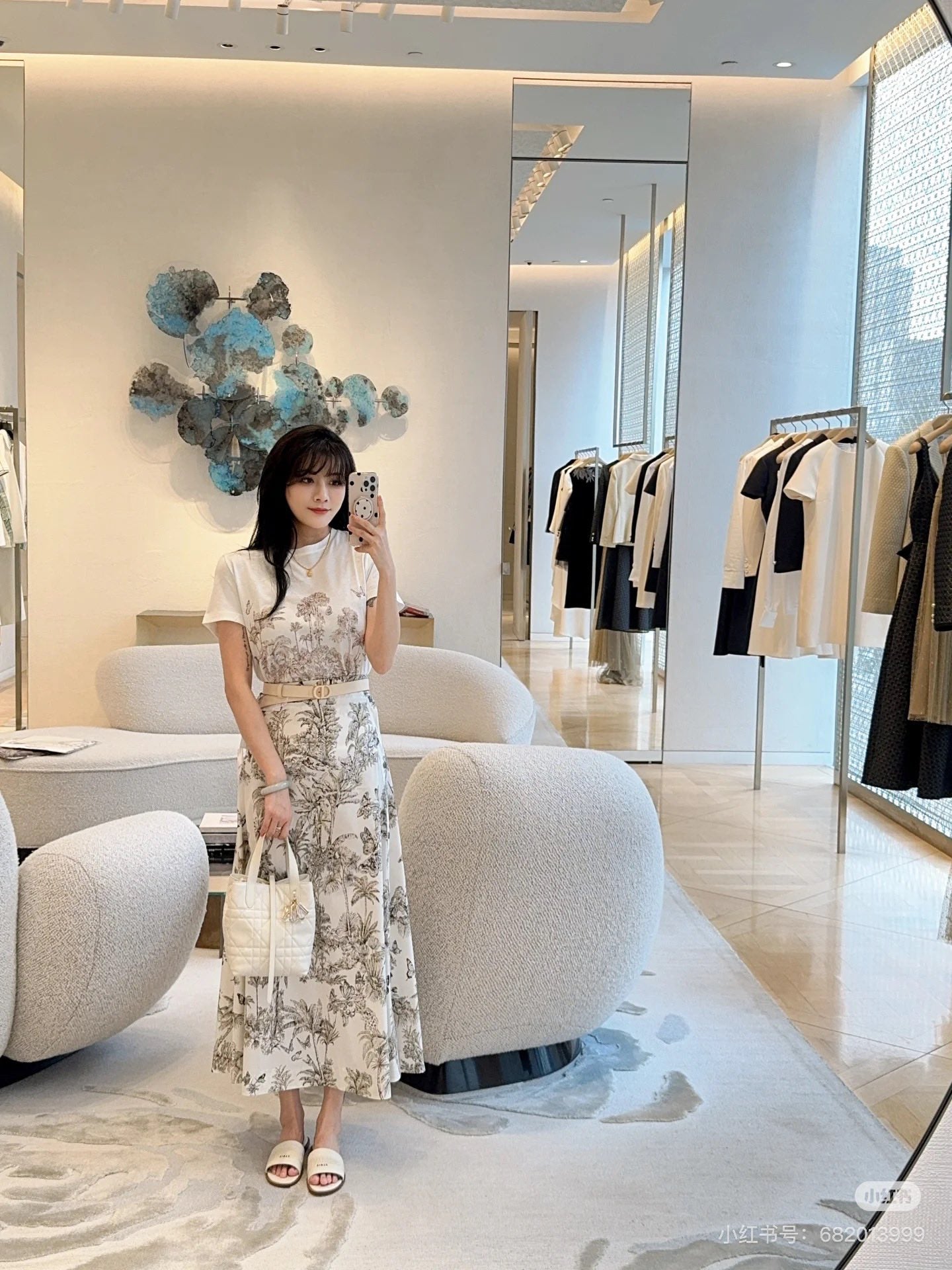 CD 25fw printed skirts