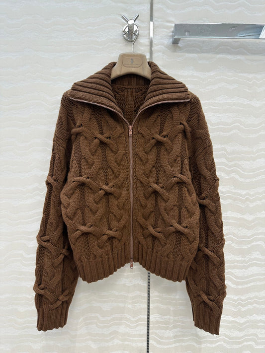 Brune 25fw embroidered jacket