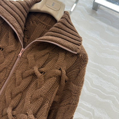 Brune 25fw embroidered jacket