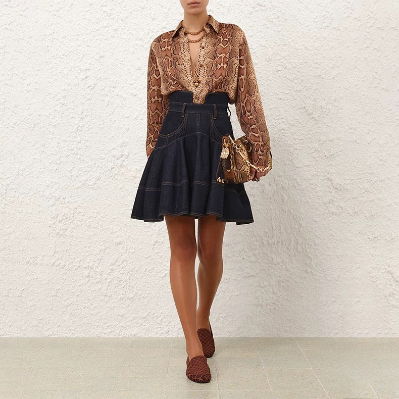 Zimmer 25fw denin skirts