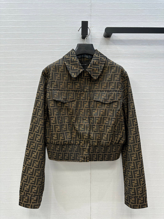 Fend 25fw jacquard jacket