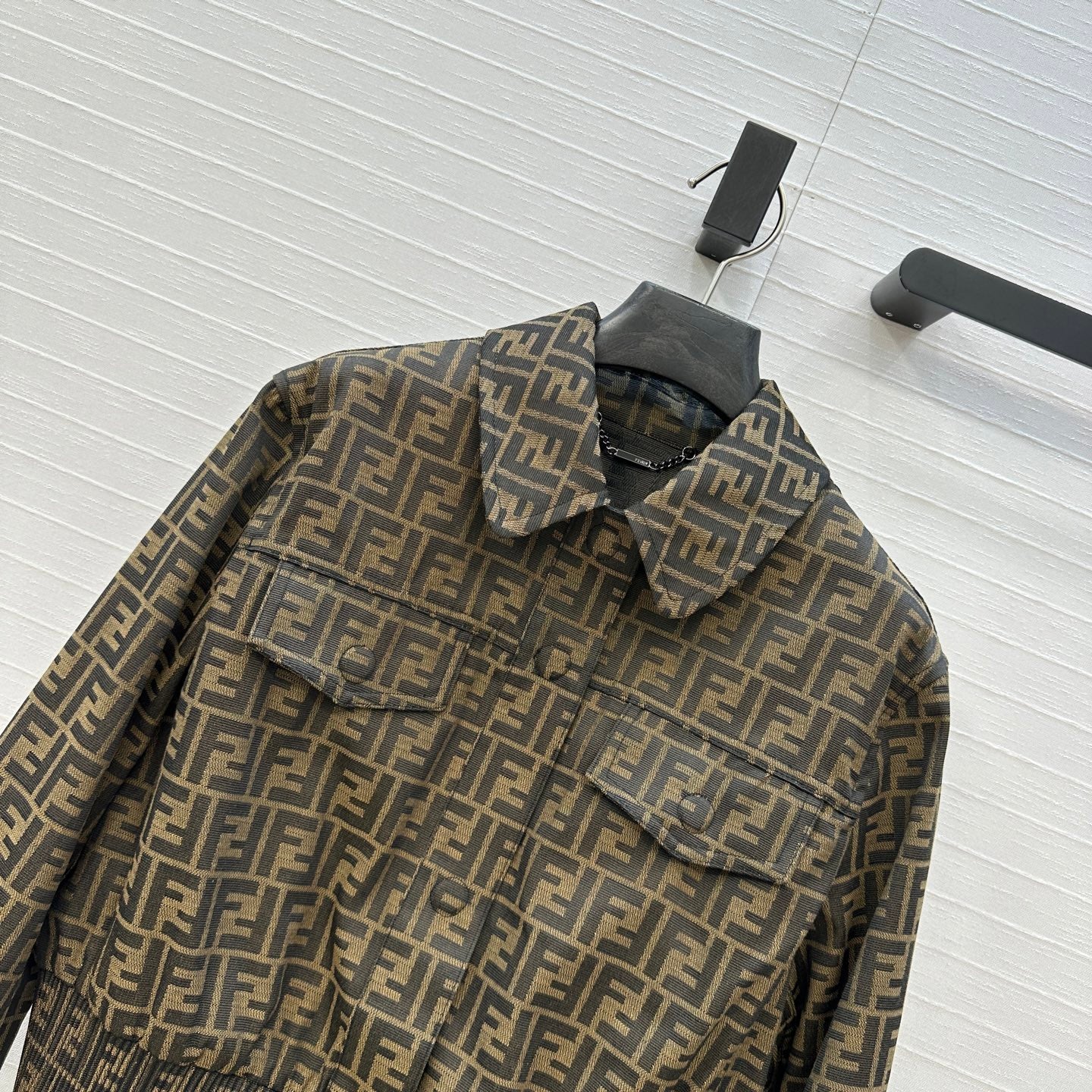 Fend 25fw jacquard jacket