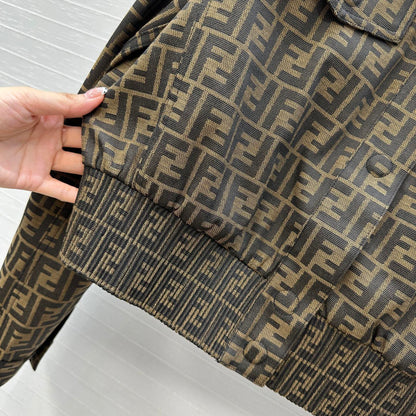 Fend 25fw jacquard jacket