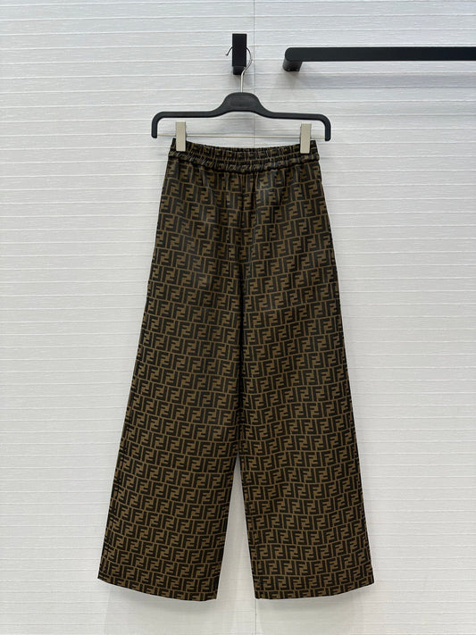 Fend 25fw jacquard pants