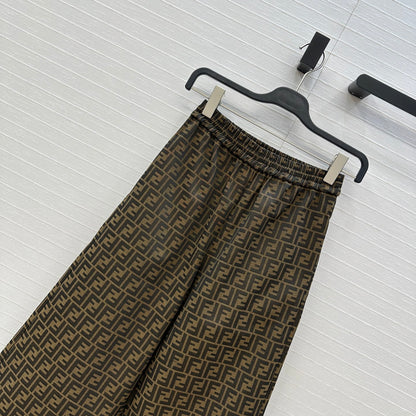 Fend 25fw jacquard pants