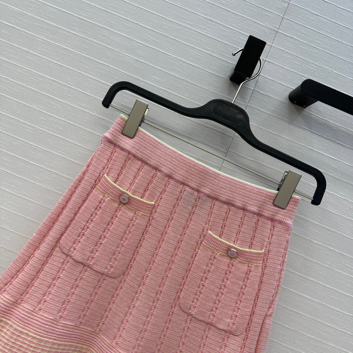 Chan 25fw knitted skirt