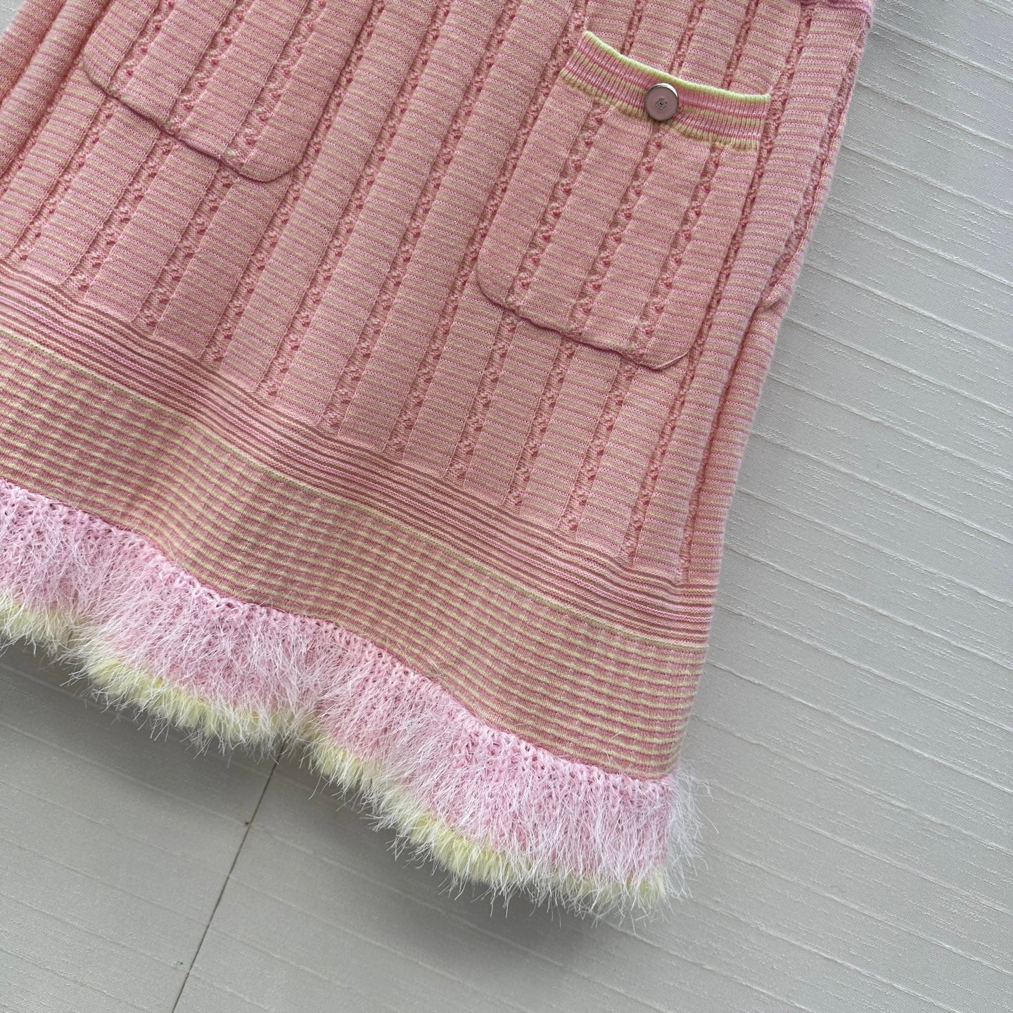Chan 25fw knitted skirt