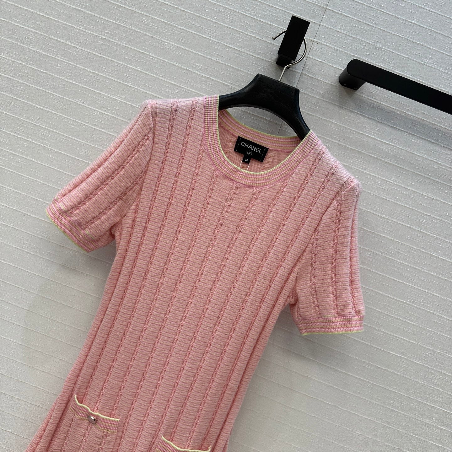 Chan 25fw knitted dress