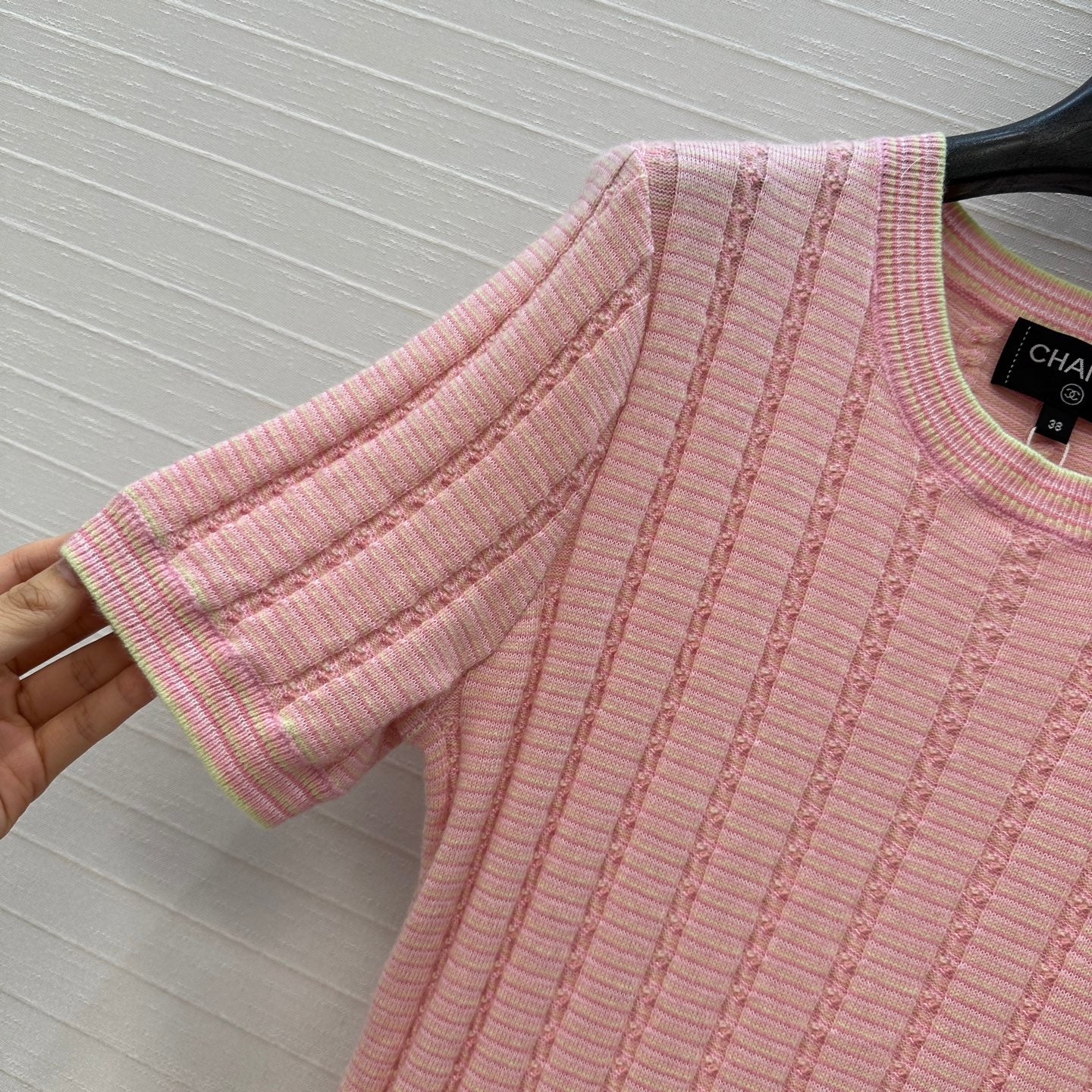 Chan 25fw knitted dress