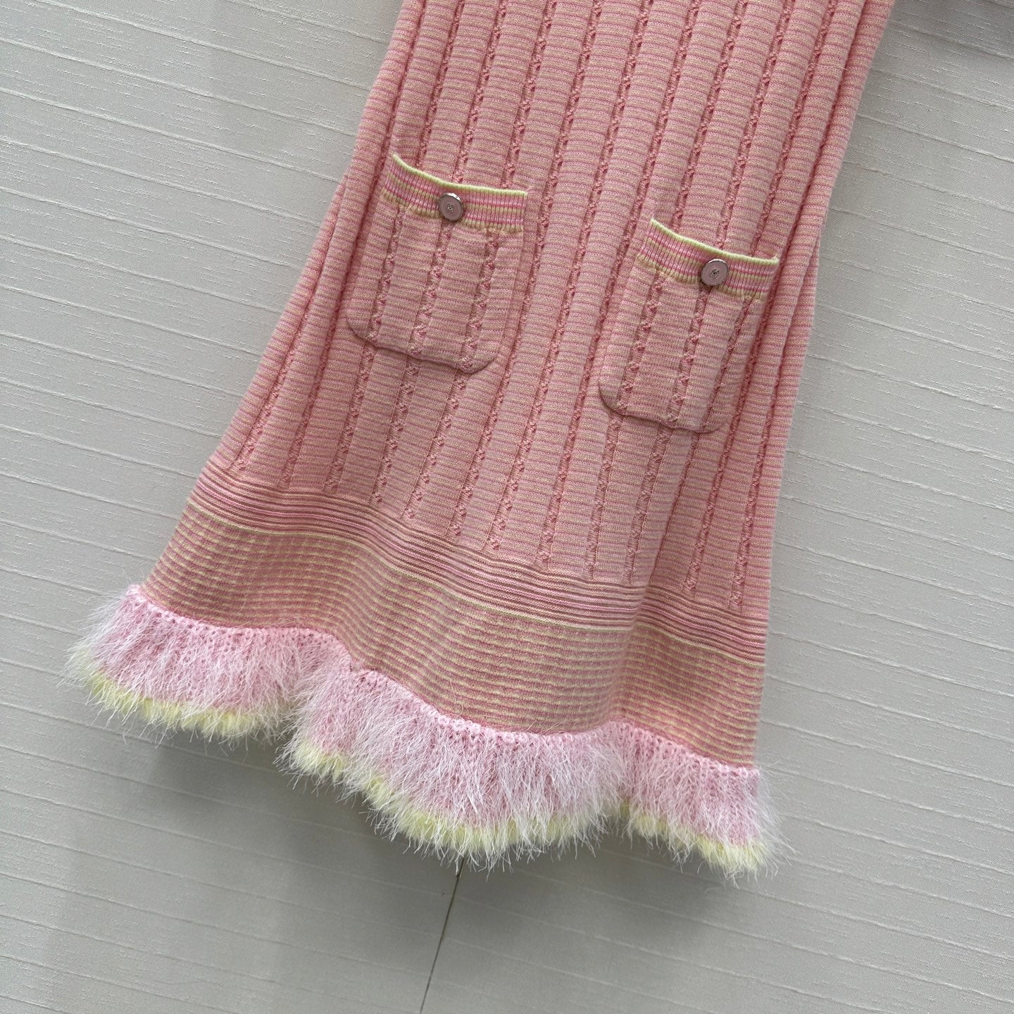 Chan 25fw knitted dress