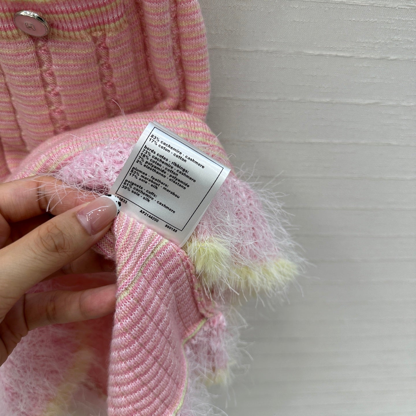 Chan 25fw knitted dress