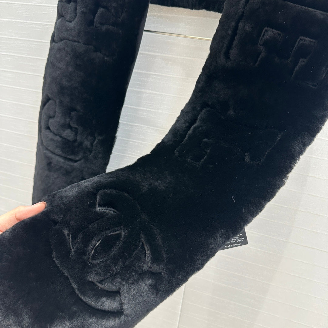 Chan 25fw outdoor scarf