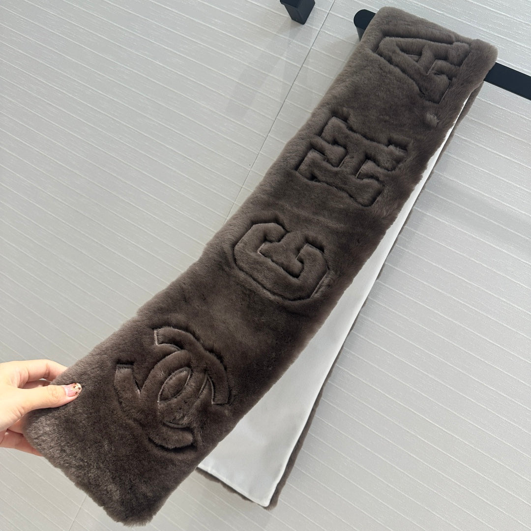 Chan 25fw outdoor scarf