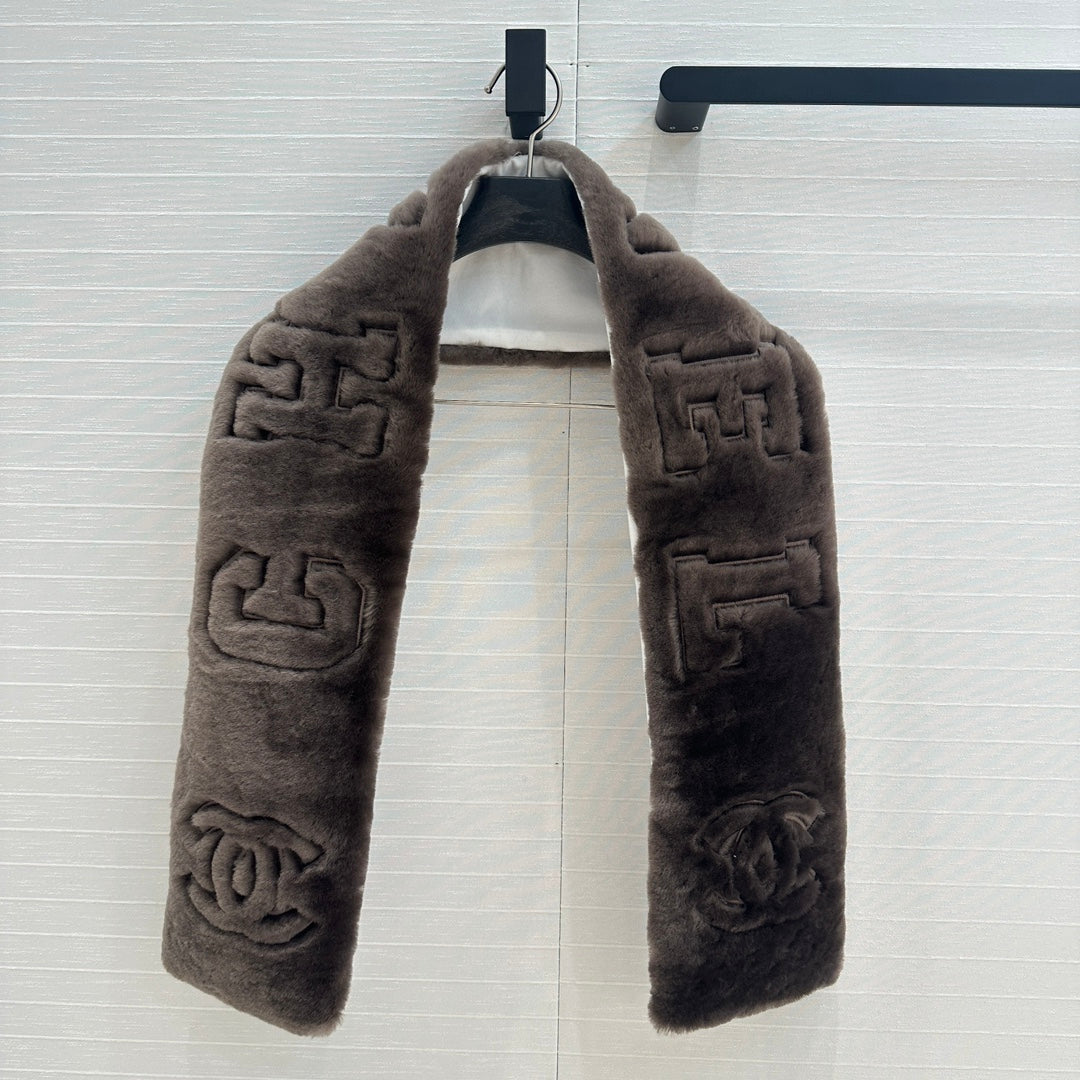 Chan 25fw outdoor scarf