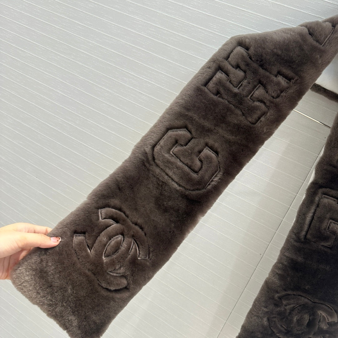 Chan 25fw outdoor scarf