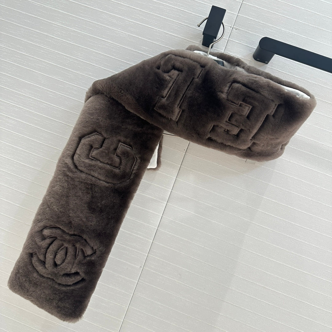 Chan 25fw outdoor scarf