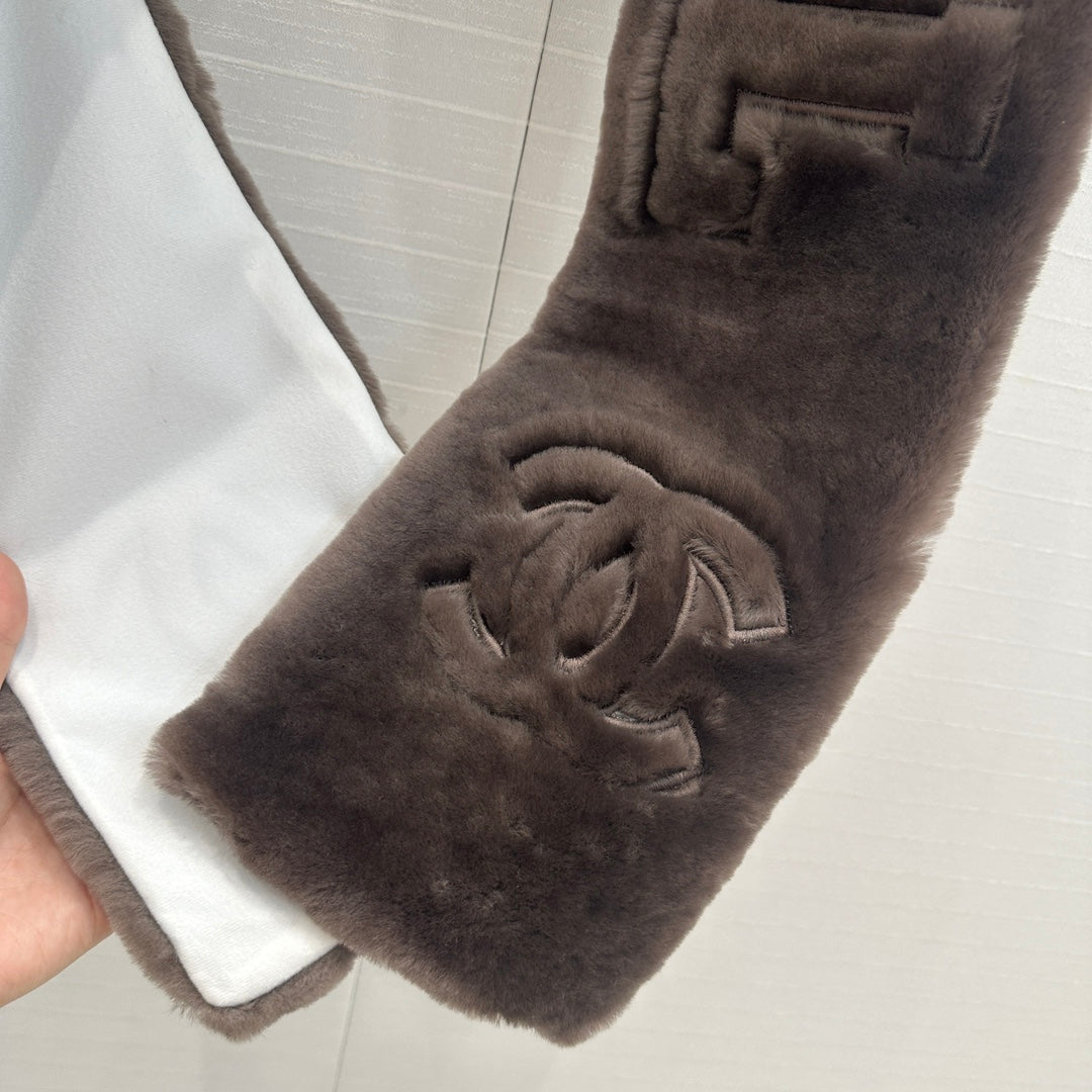 Chan 25fw outdoor scarf