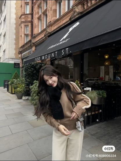 Chan 25fw outdoor scarf