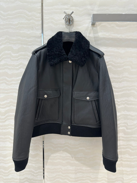 Saint 25fw fur jacket