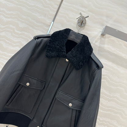 Saint 25fw fur jacket
